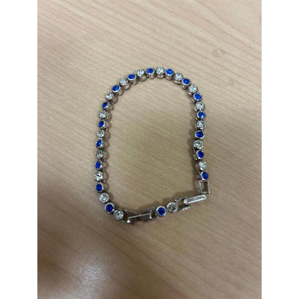 Pretty blue Crystal Tennis Bracelet by Avon